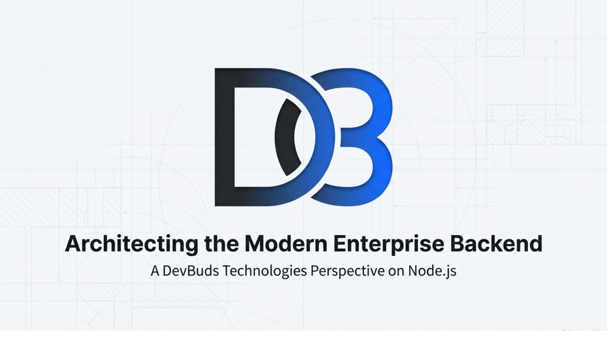 devbuds's tweet image. Why do we choose Node.js for enterprise backends at DevBuds Technologies? 🚀
Scalability: It handles massive traffic spikes without breaking a sweat.
Real-time: It is built for live data, chat, and instant updates.

#DevBudsTechnologies #NodeJS #BackendDevelopment #EnterpriseTech