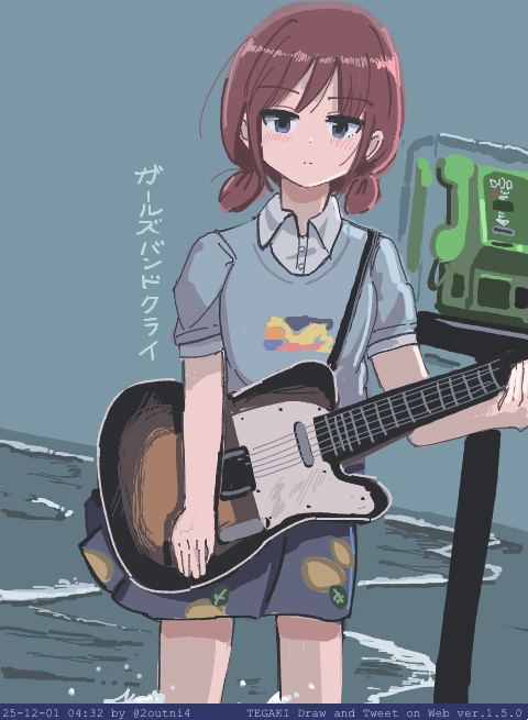 「別の街に 暮らす君よ #GirlsBandCry #tegaki_dt」|24のイラスト