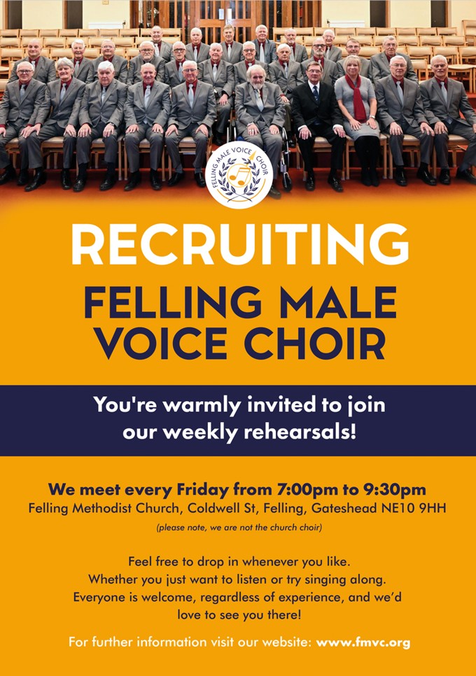 Felling Male Voice Choir tweet media