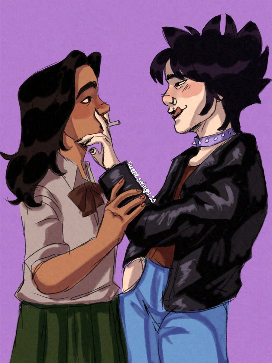 SereneSprings01's tweet image. Meu amigo me ameaçou caso eu não postasse, então tá aí minha personagem do RPG que joguei interagindo com a party #OrdemParanormal #RPG