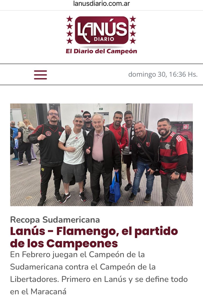 #Lanus - #Flamengo