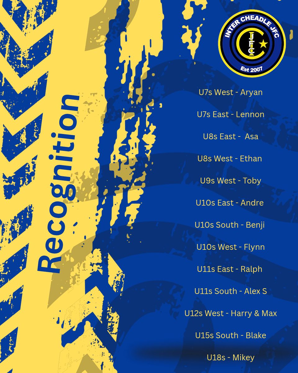 Inter Cheadle JFC tweet media