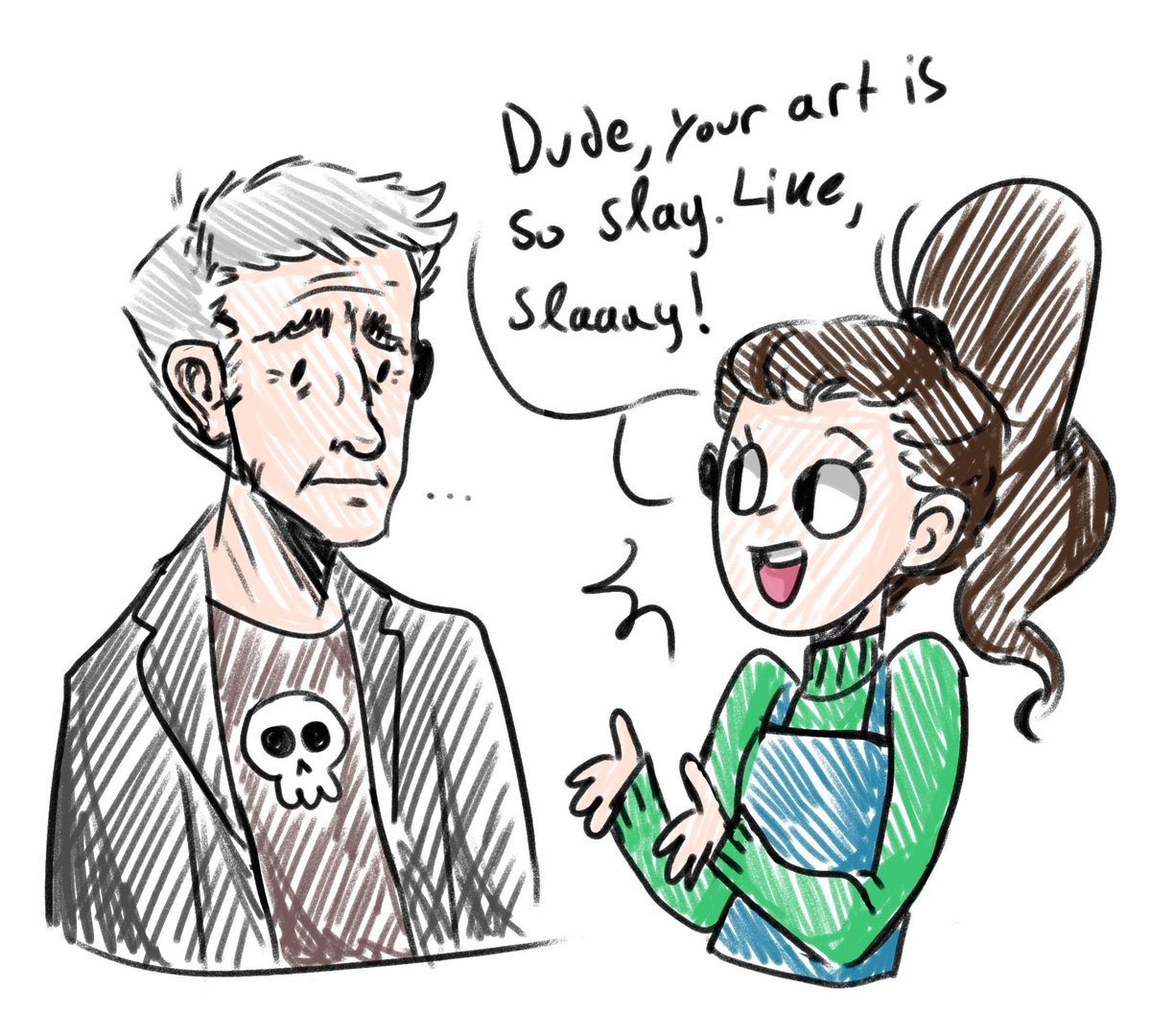 Me and the gang got tickets for capaldi's tour thing. We are in danger of this becoming real soon