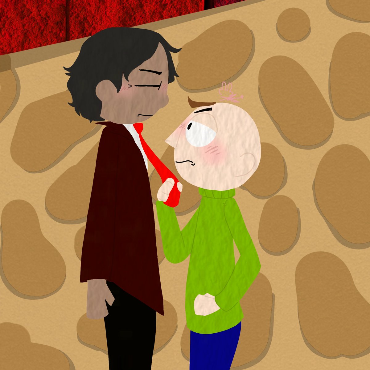 Puc1Alexa's tweet image. Solo hay jotos aqui put@
#princibaldi #Baldisbasics