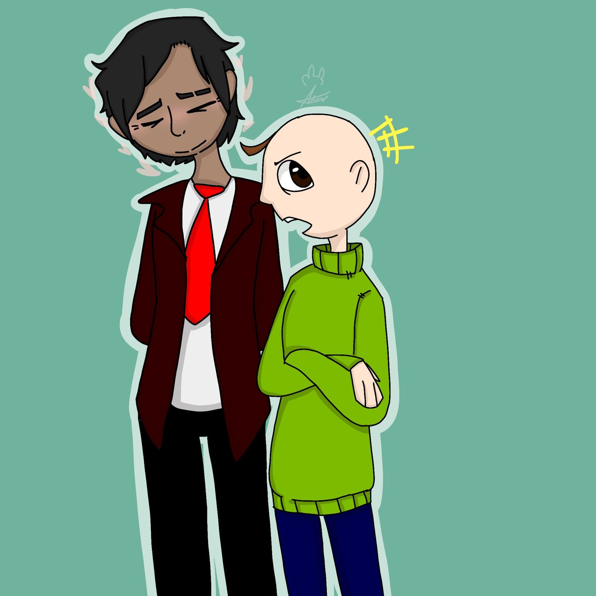 Puc1Alexa's tweet image. Solo hay jotos aqui put@
#princibaldi #Baldisbasics