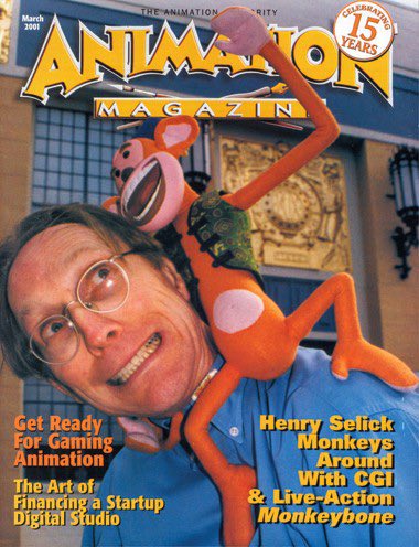 MonkeyboneZone's tweet image. Happy Birthday to the stop-motion king, Henry Selick!