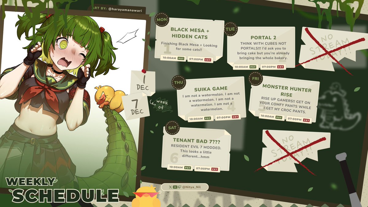 Nitya_Nil's tweet image. 【‼️𝗦𝗰𝗵𝗲𝗱𝘂𝗹𝗲‼️】

Reposting...BEHOLD!!! ARE YOU IN AWE OF MY SELF INDULDANCE!?!!? DOES IT SCARE YOU?!?!

🎨Art by @harayamanawari !!❤️(Thank you @Azores1994!!)