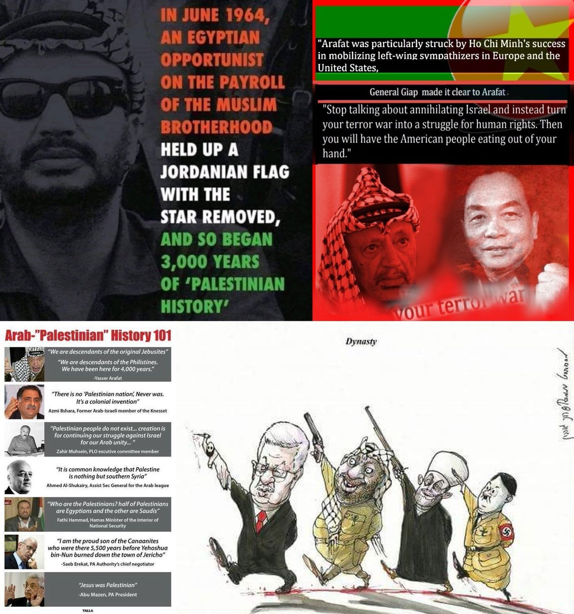 ProtocolsWZion's tweet image. FACT:
Ο πιο διάσημος #Παλαιστίνιος έβερ ήταν Αιγύπτιος. 
Καταγόταν από 3 tribes:
- Al-Qudwa που ήρθε από τη Συρία
- Abu al-Saud από, σωστά τα μαντέψατε, Σαουδική Αραβία και
- Husseini, ξέρετε, ο στρατολόγος του Χίτλερ, επίσης ήρθαν με τον αραβικό σωβινιστικό ιμπεριαλισμό