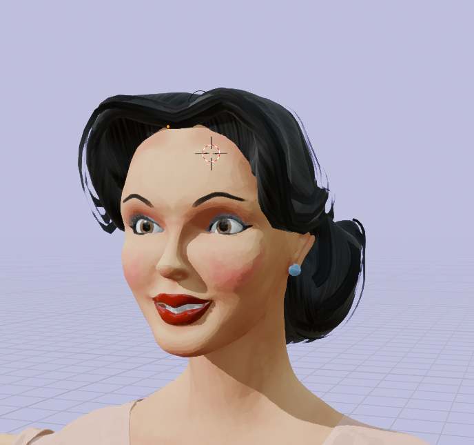 I love it when a plan comes together, still have a bit of work on the texture paint, but its coming together.

#blender #haircards #character #b3d