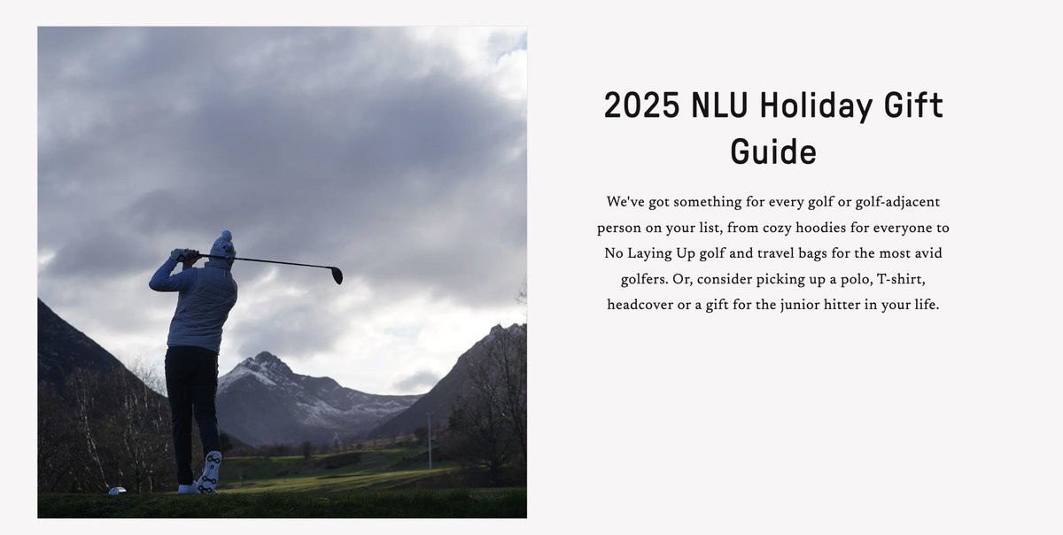 No Laying Up Pro Shop tweet media