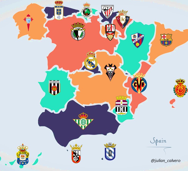 julian_calvero's tweet image. 🇪🇸📌| Estos son actualmente los mejores equipos de cada Comunidad Autónoma de España:

(Actualizado a día 30/11/25)