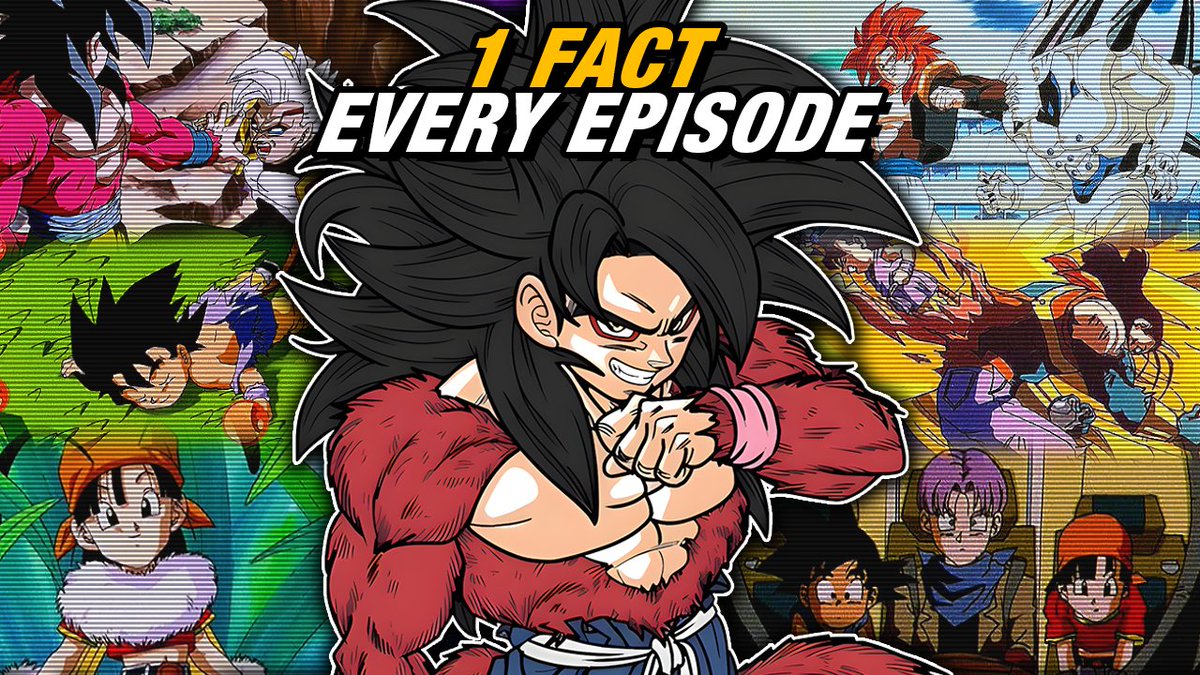 👉1 Fact for EVERY DragonBall GT Episode
One Fact for EVERY Dragon Ball GT Episode EVER - From the Black Star Dragon Balls, Baby Vegeta VS SSJ4 Goku, Super 17 and the Dragon Fist, and the final fight between Super Saiayn4 Gogeta and Omega Shenron!
🔥youtube.com/watch?v=_-QbM3…