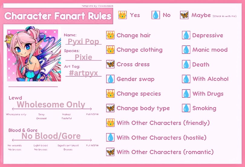 pyxipop_'s tweet image. Yaahallo Lil Flutters~! I'm PyxiPop, a butterfly pixie princess Vtuber !  

I stream wholesome content on Twitch, aiming to change the world by spreading hope &amp;amp; happiness! ꨄ

Tags
#artpyx
#PYXiMEME
#pyxiclippy
#PyxiPrincessLive

Oshi mark: 🦋💧👑
Socials: pyxipop.carrd.co