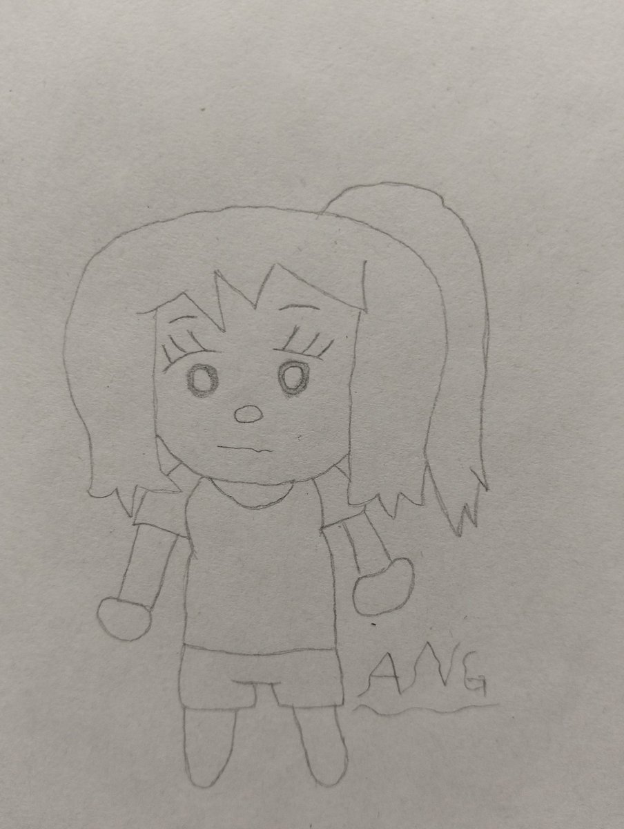 Angelgamer14960's tweet image. Les presento a un ser pequeño pero peligroso 
ANGEL TRAZO 
Inspirada en Bob y Miku trazos  y pues si a alguien le gusta la idea los reto hacer una versión trazo a sus oc&apos;s 
#spongebob #doodleart #ocart