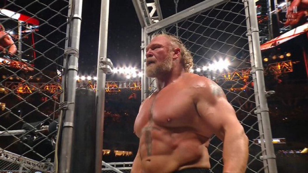 Kephfas's tweet image. When Brock stepped out of the cage and waited for Roman…

Nobody else could ever pull this off. 

Brock Lesnar is aura incarnate, a generational talent and character, and you’re witnessing greatness before you without even realizing it until it’s too late.