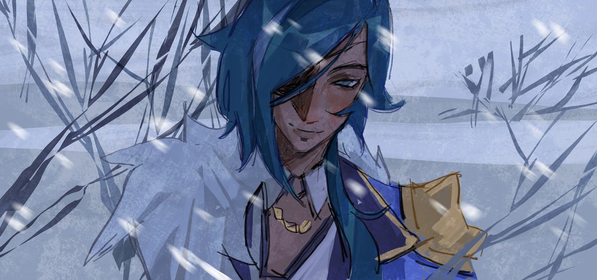 Birthday boy sketch🌟
#Kaeya