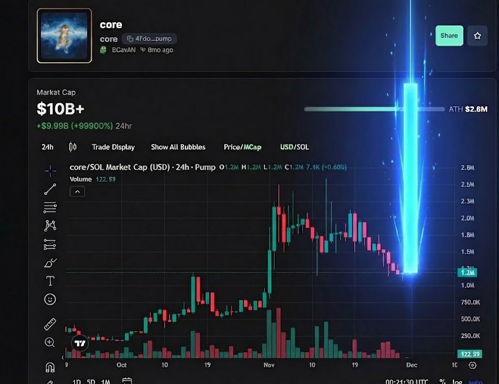 Sinedddddddd's tweet image. $core 1B ATH soon