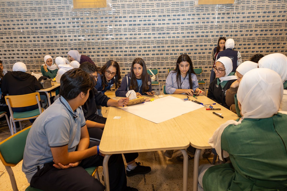 UNESCOJordan's tweet image. On 30 Oct, UNESCO together with @JordanUnesco &amp;amp; @RSCNJordan held an educational visit to Ajloun Forest Reserve, recently designated as part of UNESCO’s World Network of Biosphere Reserves. Students planted trees &amp;amp; learned about endangered species as part of Climate&amp;amp; Env Month