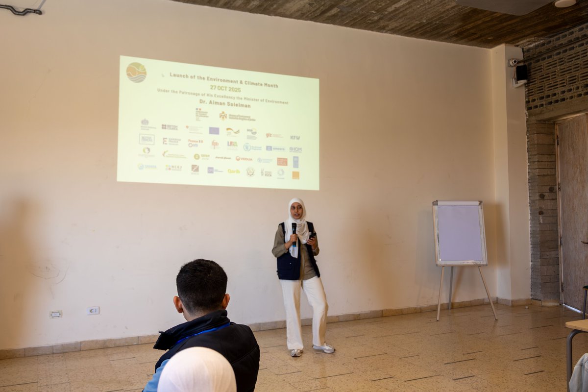 UNESCOJordan's tweet image. On 30 Oct, UNESCO together with @JordanUnesco &amp;amp; @RSCNJordan held an educational visit to Ajloun Forest Reserve, recently designated as part of UNESCO’s World Network of Biosphere Reserves. Students planted trees &amp;amp; learned about endangered species as part of Climate&amp;amp; Env Month