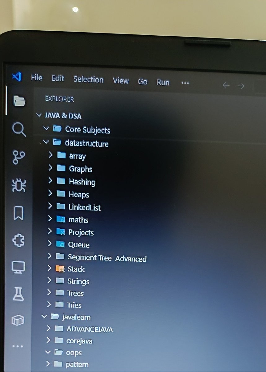 SantoshRana62's tweet image. My complete JAVA &amp;amp; DSA study material, covering everything from basic arrays to Dynamic Programming and System Design, will be uploaded to GitHub and the link shared with you all... but only when I reach 2K followers! Help me hit the goal! 👇 #CodeLife #JavaProgramming #DSA