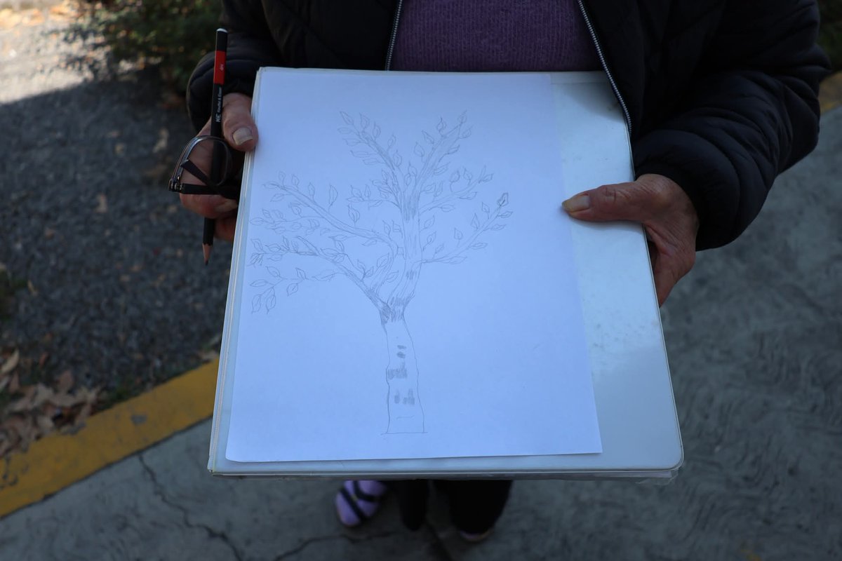 #ExpresiónGráfica en torno a los #ÁrbolesPatrimoniales.
Vitando al #FresnodeEstomatología y #EncinodeEstomatología.
Gracias a quienes nos acompañaron en este ejercicio, nos vemos en diciembre para cerrar el año. <a href="/periferiaverde/">periferiaverde</a> y Agenda Ciudadana por los Árboles y Áreas Verdes