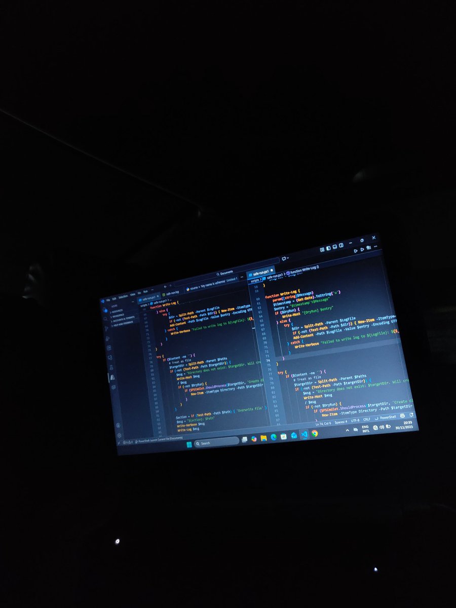 Francis_IB1's tweet image. “Late-night coding hits different.
Just me, my screen, and pure focus. 🌙💻
#NightCoding #DevLife #FocusMode”