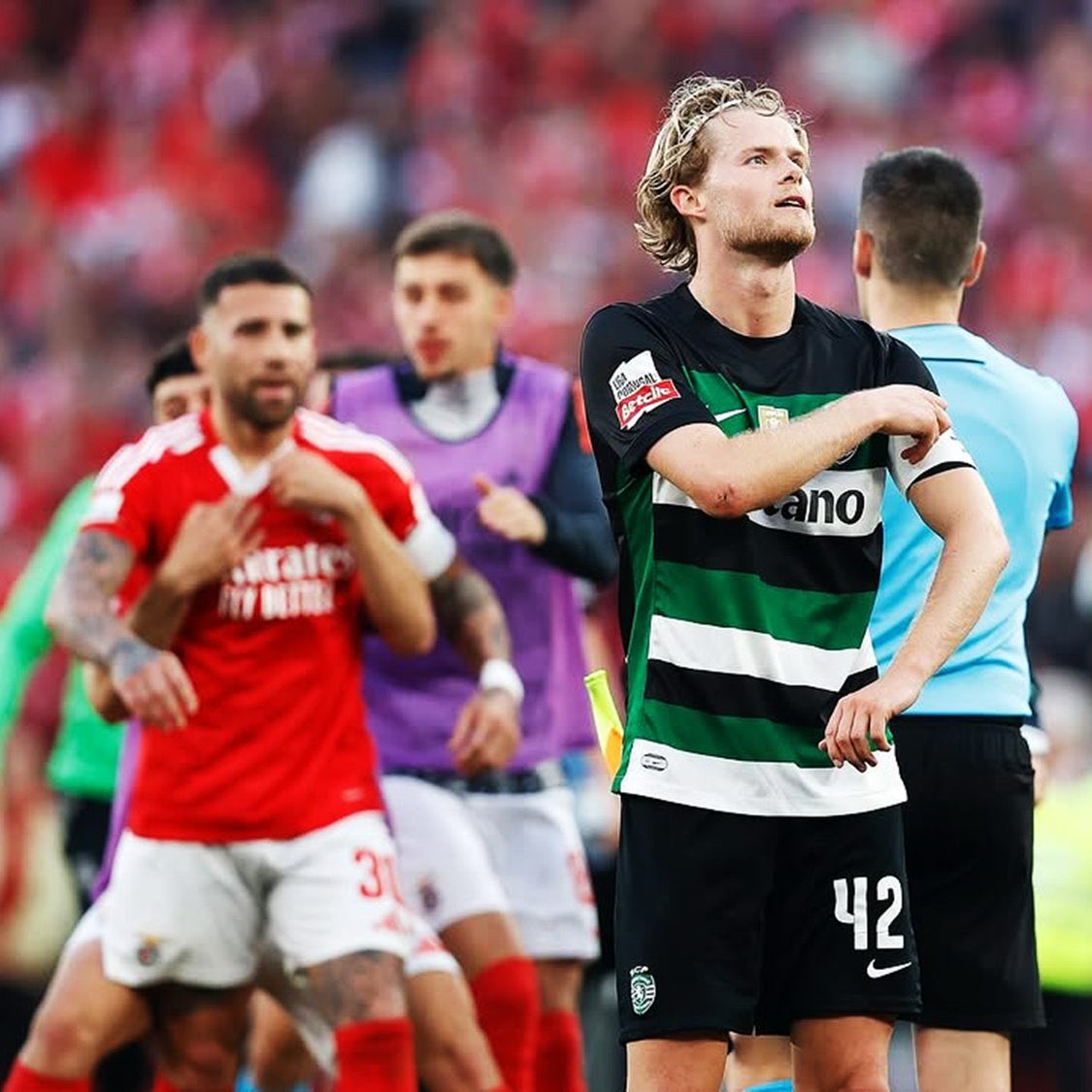 MateoTancurto's tweet photo. Segue-se a lixeira… Todos  Juntos Rapazes 

Acredita Sporting 💚 https://t.co/QmrF47qo0c
