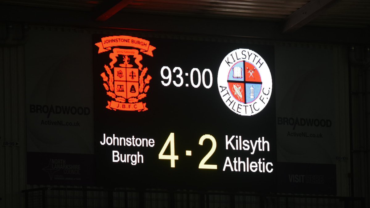 Johnstone Burgh Football Club tweet media