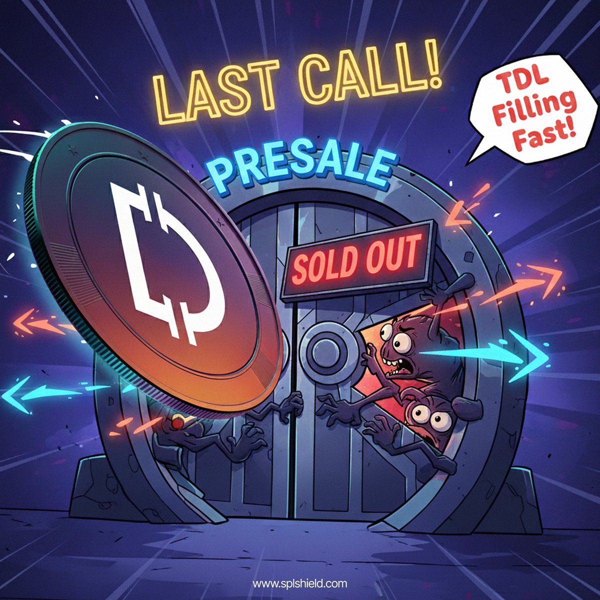 The only red flag you should ignore is the "Sold Out" sign. Because once it's up, you're too late. The TDL presale is filling rapidly. Don't get locked out.  

BUY TDL: presale.splshield.com  
TG UPDATES: t.me/splshieldoffic…

#SoldOutSoon #CryptoUrgency #TDLToken