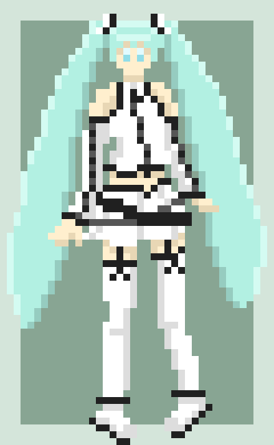 rAerolink's tweet image. Day 58 of drawing Miku almost every day !
(I&apos;m two Mikus late 😭)
Aile d&apos;ange Miku
#HatsuneMiku #pixelart