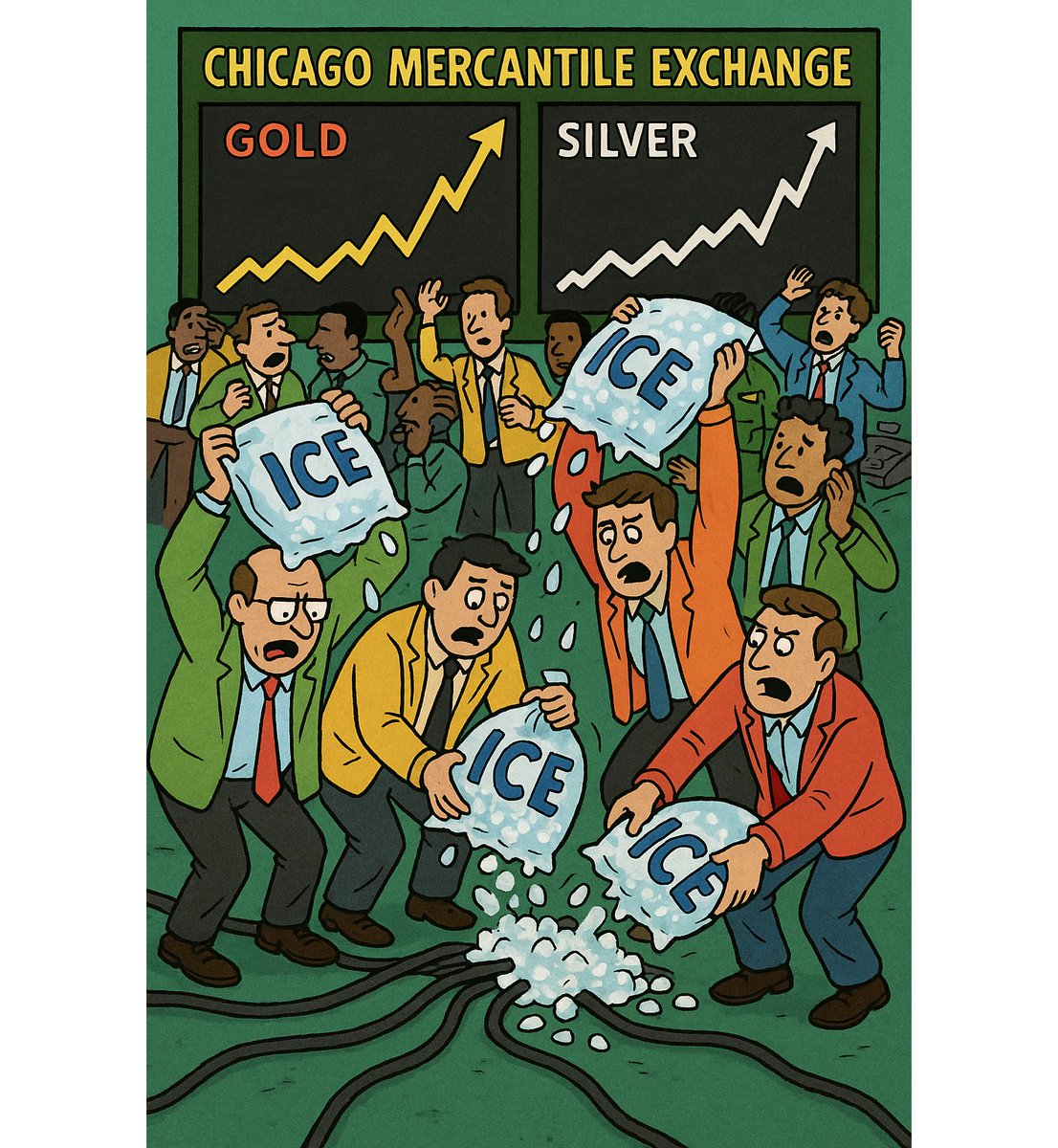 🔵BARCHART: CME si prepara a affrontare un nuovo problema di "raffreddamento"