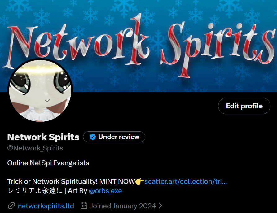 Network_Spirits's tweet image. Have a Holiday Spirit, Tis&apos; the Season to be Jolly