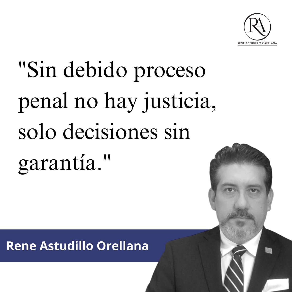 “El proceso no es un ritual, es un límite al poder punitivo.” 

                                           ✍️Michele Taruffo