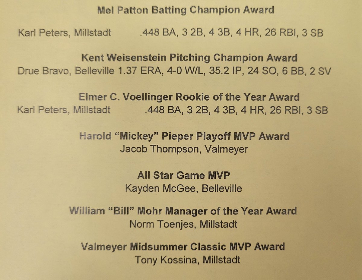 MON CLAIR BASEBALL LEAGUE tweet media