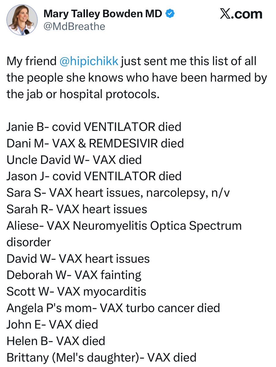 WaitingForPerot's tweet image. Mary’s friend just posted this. Must be true.🙄