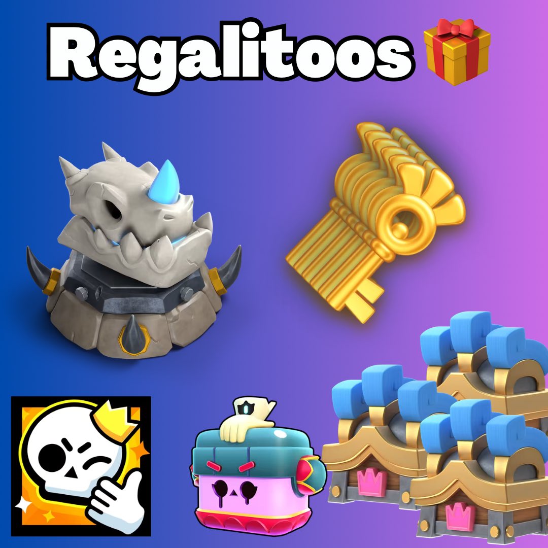 ✨Regalitos para todooos!! Córrele y canjéalos ya mismo para tus jueguitos de Supercell. IT'S BLACK FRIDAY! 🎁🥳

🔵 Clash Royale: 
store.supercell.com/clashroyale?vo…
🔴 Brawl Stars:
store.supercell.com/brawlstars?vou…
🟡 Clash of Clans:
store.supercell.com/clashofclans?v…
🟢 Hay Day:
store.supercell.com/hayday?voucher…
