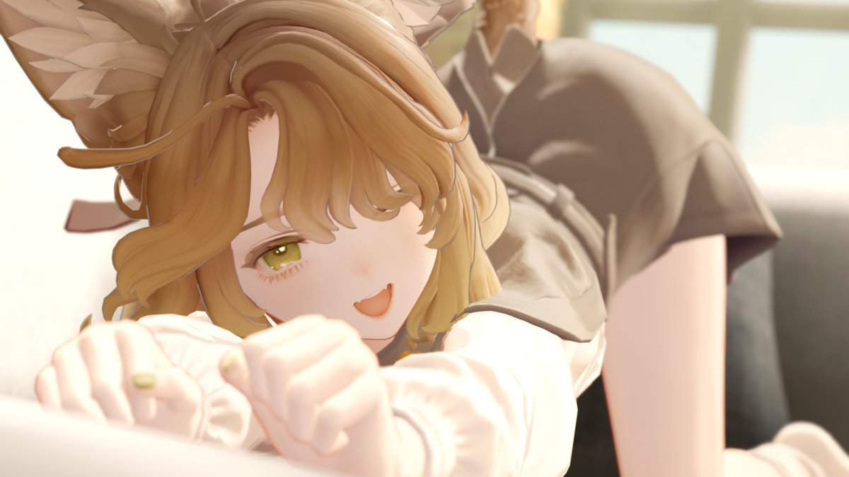 のびーってしてるマリシアちゃん、ねこみたいで可愛かった…！
#Marycia3D #VRChat