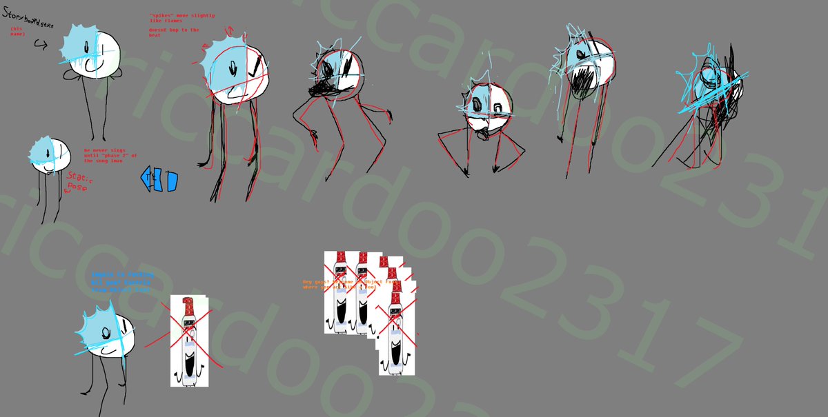 62Axolotl's tweet image. animatic if he was uhhhh weird ( #FNF aethos concept) #animaticbattle  #objectshowcommunity #fridaynightfunkin