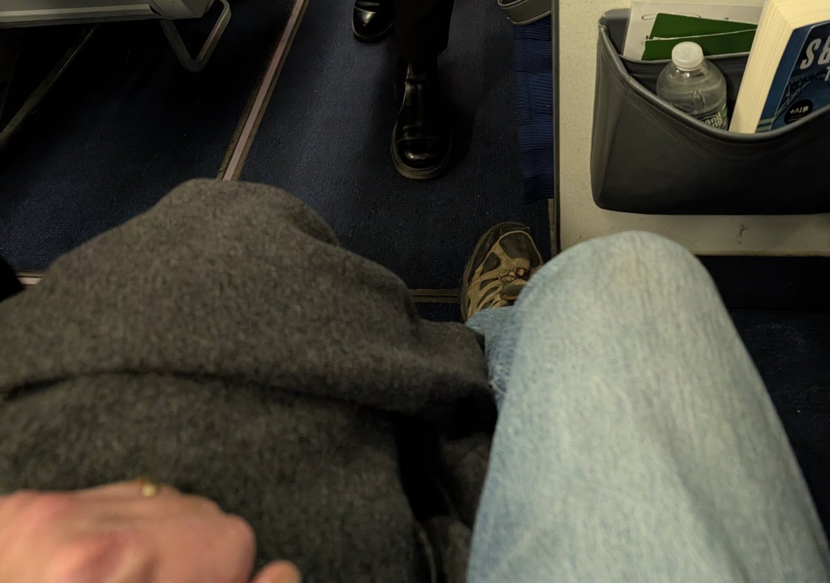 orzelc's tweet image. Made it onto my flight to Norway, despite the best efforts of the Mass Pike. Next stop... well, Reikjavic, but ultimately Oslo.