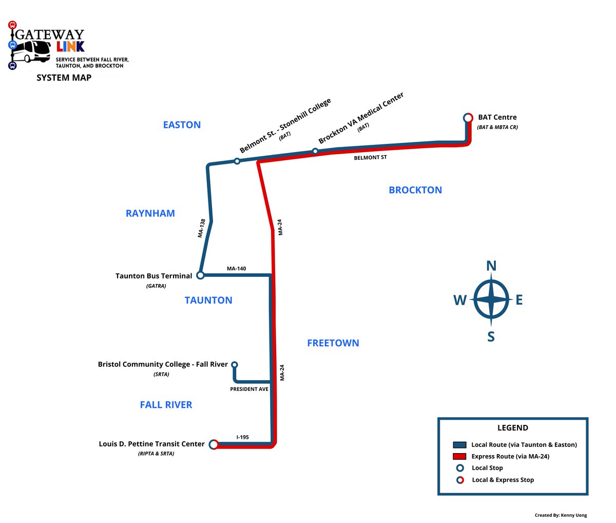 _KennyUong_'s tweet image. Couldn&apos;t find a map of the Gateway Link service on GATRA&apos;s website so I created a simple schematic map! 😅🗺️🚌

Didn&apos;t have access to Adobe Illustrator so a special shoutout to @figma!! 👏🏽