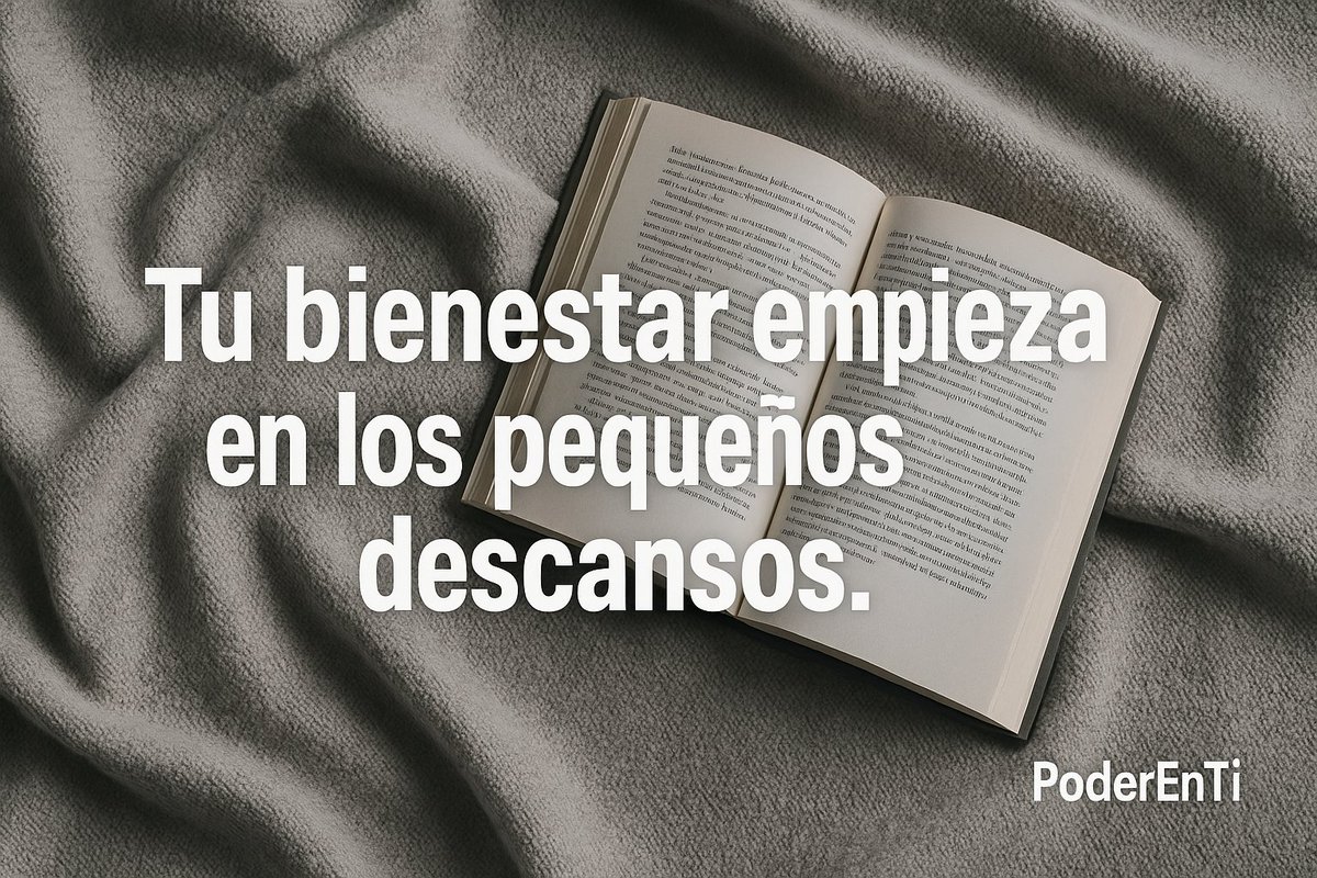 PoderEnti's tweet photo. Tu bienestar empieza en los pequeños descansos. #PoderEnTi

☀️ Lleva contigo esta energía y compártela con alguien más.

#Bienestar #Calma https://t.co/75aVAjRUvN