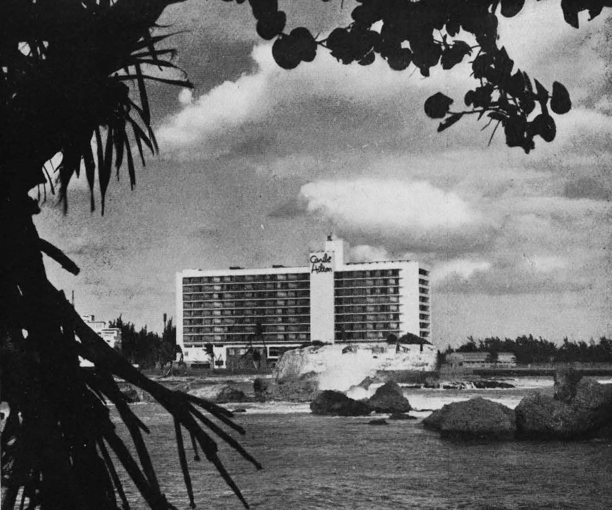 TRES60Blog's tweet image. Hotel Caribe Hilton, San Juan, Puerto Rico. Proyectado y construido por los arquitectos Toro, Ferrer y Torregrosa entre 1946 y 1949.

#arquitectura #arquitecturamoderna #modernarchitecture #HotelCaribeHilton #architecture