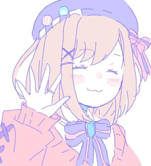 鈴原るる 「(こん…るる…)」|毛玉に。のイラスト