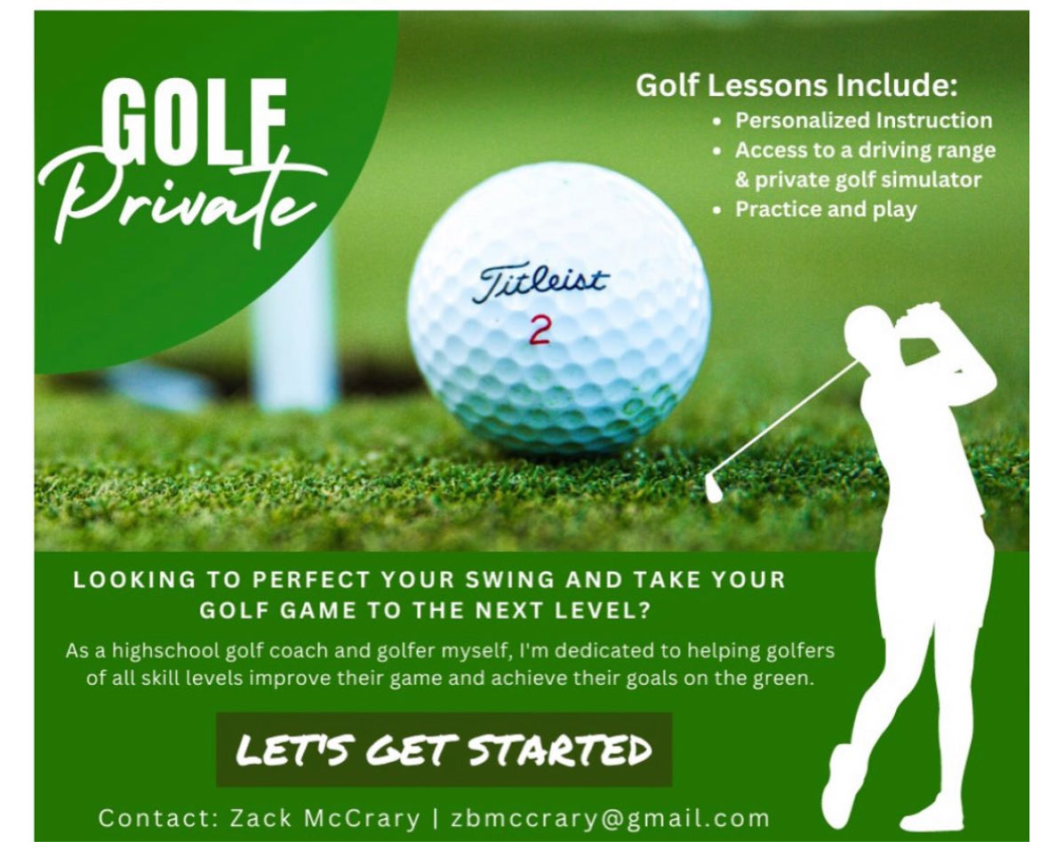 Holiday Golf Lesson Packages Are Here!

Perfect gift for golfers of all ages and skill levels. I have worked with ages from 5-75.

Indoor simulator sessions in Greer or local driving range instruction available.

Message me to reserve your spot today!