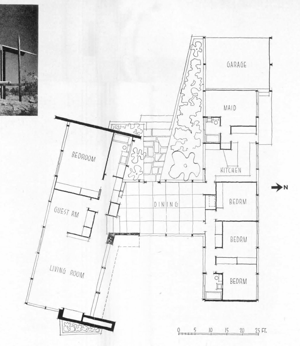 TRES60Blog's tweet image. Casa Varney House en Phoenix, Arizona. Proyectada por Edward L. Varney en 1950.

#VarneyHouse #EdwardLVarney #modernarchitecture #midcenturyhouse #midcenturymodern