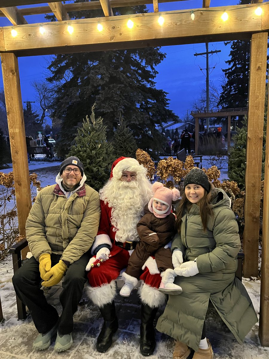 No big deal, but I met Santa today!