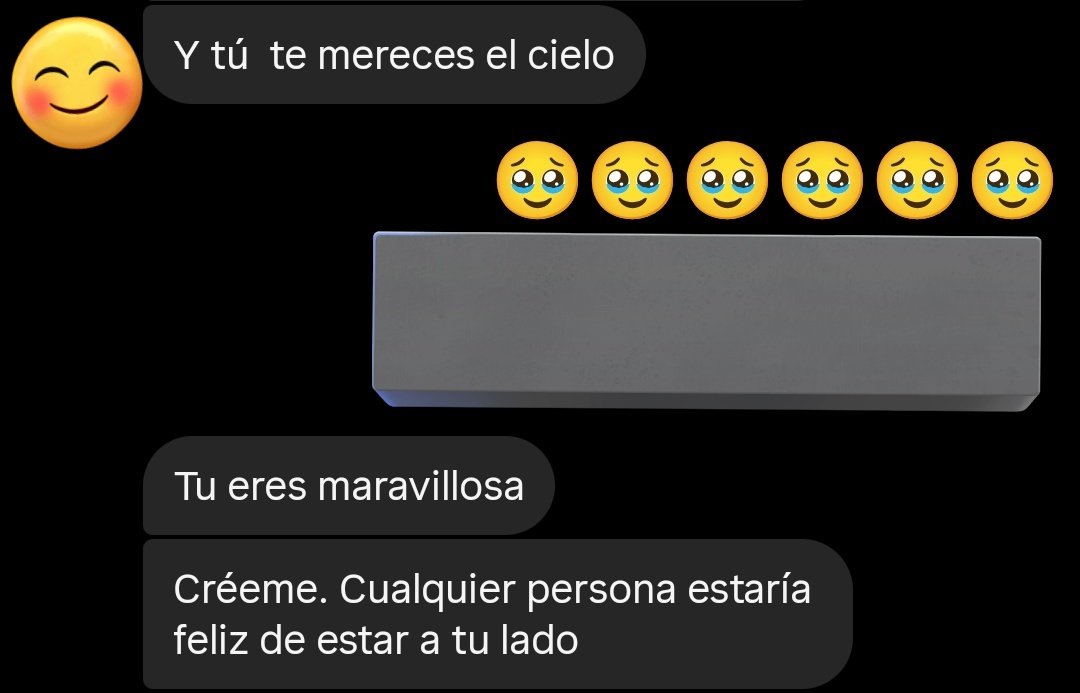 samrqz's tweet photo. Mensajitos que me llenan el alma 🥹✨ https://t.co/o4W0eiNTCx