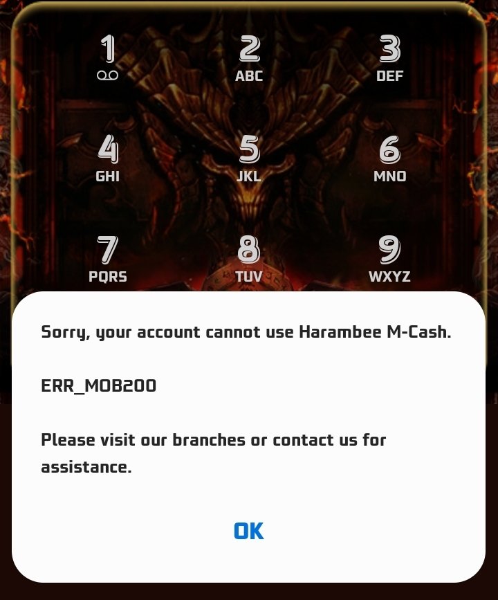 Gilberto_Gills's tweet image. Hello I cannot access my Account via USSD or Mobile App?

It keeps prompting this