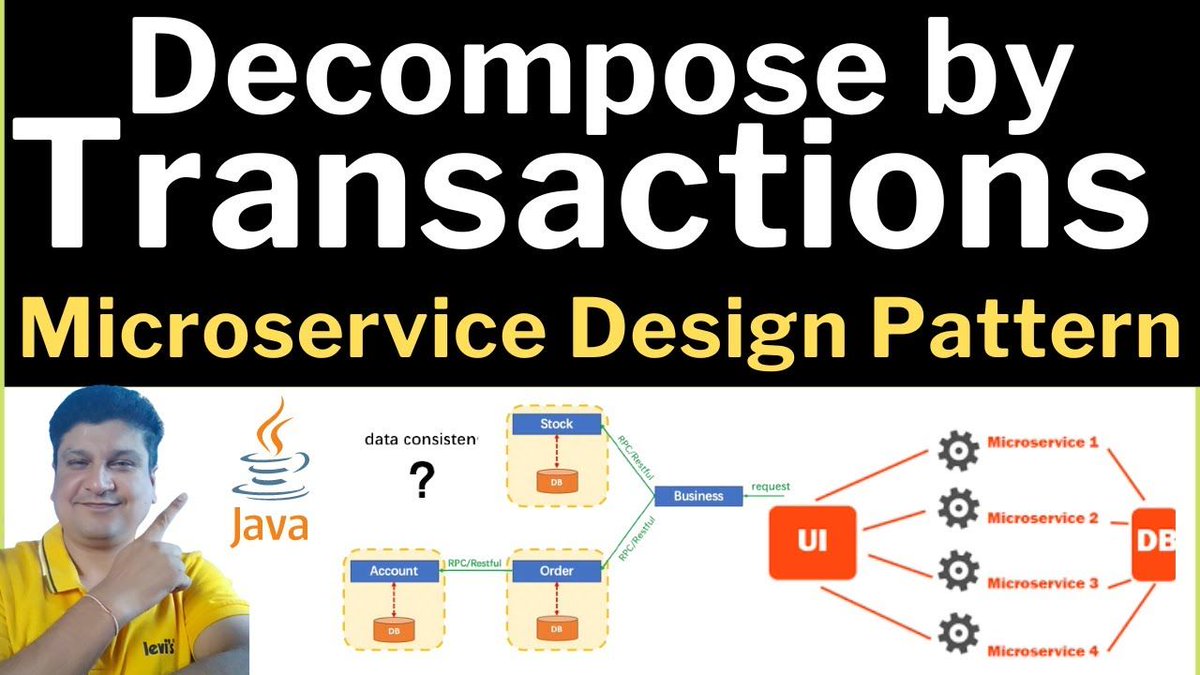 codeonedigest's tweet image. Decompose by Transaction Design Pattern Tutorial with Examples for Programmer
youtu.be/IHhM6OmUoFI

#DecomposeByTransaction #TransactionDesignPattern #DesignPatterns #SoftwareArchitecture