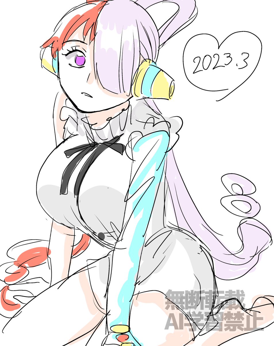 yukijosanex's tweet image. 🎙️ちゃんリメイク。
2年で上手くなった気がするけど、2023年の絵柄もこれはこれで初々しくて良かったかもしれない、戻れないけど